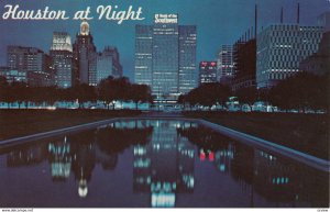 HOUSTON , Texas , 50-60s ; At Night