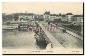 Old Postcard Compiegne General view