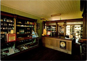 Canada British Columbia Fort Steele The Drug Store Interior In Riverside Avenue