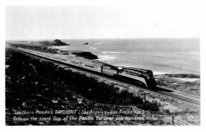 California Streamline Steam Train Daylight RPPC Los Angeles San Fran Lot of 5 P3