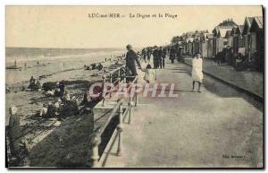 Old Postcard Luc Sur Mer and La Digue Beach