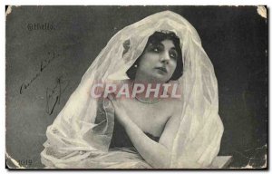 Old Postcard Fantaisie Othello