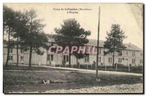 Postcard Old Sante Army Camp Coetquidan L & # 39hopital