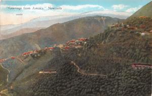 NEWCASTLE JAMAICA ELEVATED VIEW~A DUPERLY & SON PUBL POSTCARD c1910s