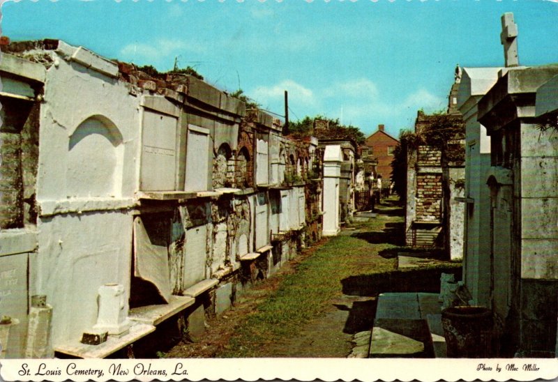 Louisiana New Orleans St Louis Cemetery Above Ground Vaults