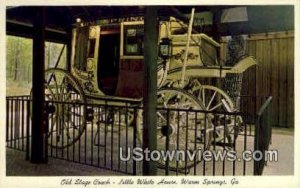 Old Stage Coach, Little White House - Warm Springs, Georgia GA  