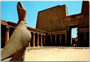 M-23378 Forecourt in Horus Temple Edfu Egypt