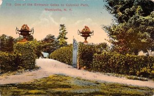 Entrance Gate to Colonial Park Monticello, New York