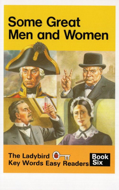 Some Great Men & Women Winston Churchill Ladybird Book Postcard