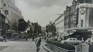 Vintage Postcard Humberstone Gate Leicester  1965
