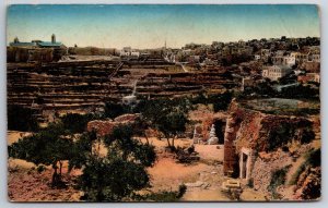 Israel~General View Of City Of Bethlehem~PM 1916~Christian Herald Vintage PC
