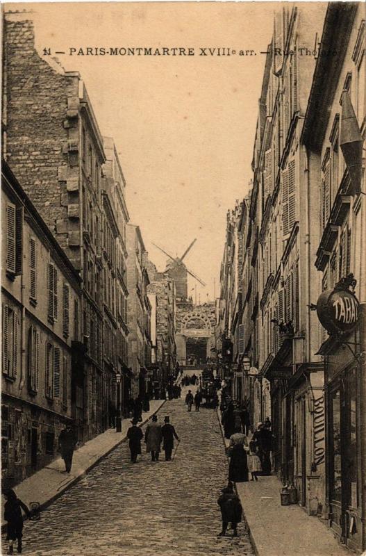 CPA AK PARIS (18e) Montmartre. Rue Tholoze. (538061)