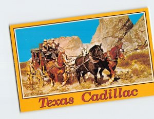 Postcard Texas Cadillac Texas USA