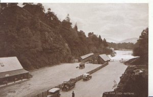 Scotland Postcard - The Pier - Loch Katrine - Stirlingshire - Ref 144A