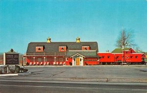 WAYNE NJ New Jersey CITRO'S 1900 GASLIGHT RESTAURANT Roadside TRAIN CAR Postcard