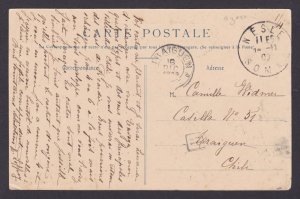 FRANCE, Postcard, Nesle, Place d'Armes