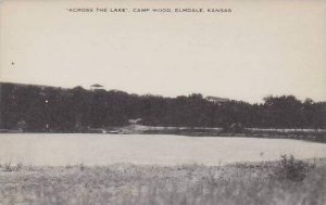 Kansas Elmdale Camp Wood Across The Lake Artvue