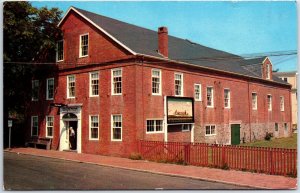 VINTAGE POSTCARD THE WHALING MUSEUM AT NANTUCKET MASSACHUSETTS MAILED 1967