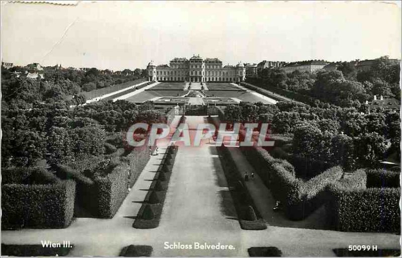 Modern Postcard Wien III Schloss Belvedere erbaut 1721 1723