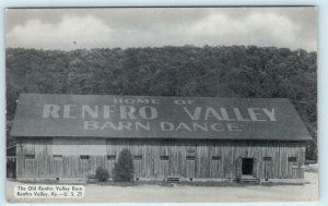 RENFRO VALLEY, Kentucky KY~ RENFRO VALLEY BARN DANCE ca 1950s Postcard