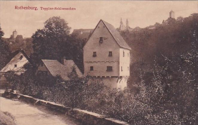 Germany Rothenburg Toppler Schloesschen