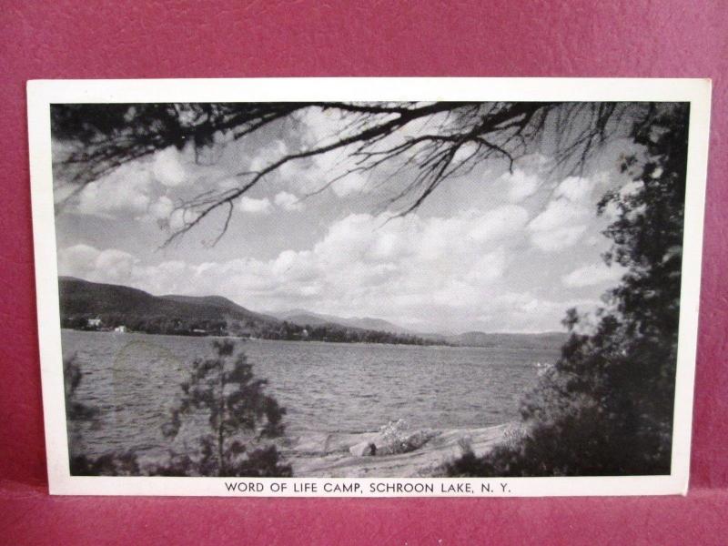 Postcard NY Schroon Lake Word of Life Camp