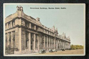 Mint Vintage Government Buildings Merrion Street Dublin Ireland RPPC