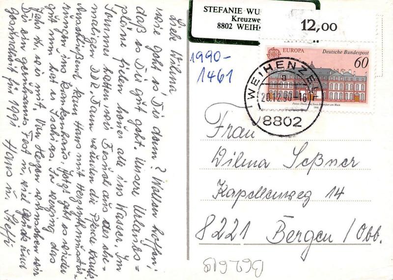 B62619 Weihenzell ski sky   germany