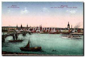 Germany Mainz began Straßenbrücke