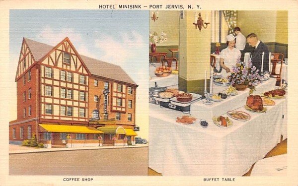 Hotel Minisink in Port Jervis, New York