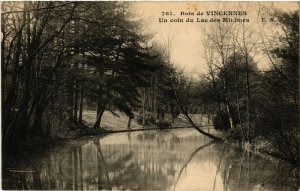 CPA Bois de VINCENNES - Un coin du Lac des Minimes (519499)
