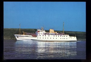 FE3312 - Scilly Isles Ferry - Scillonin III , built 1977 - postcard