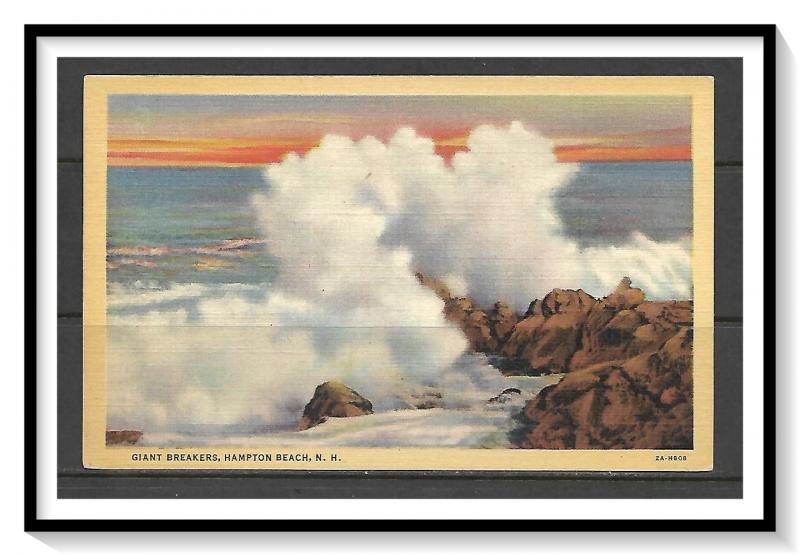 New Hampshire, Hampton Beach - Giant Breakers - [NH-091]