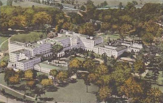 West Virginia White Sulphur Springs The Greenbrier Hotel Albertype