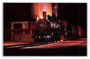 Texas State Railroad's Locomotive Number 201 Postcard