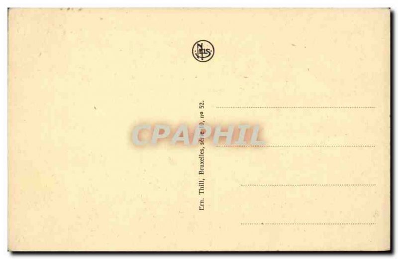 Old Postcard Belgium Blankenberghe The old church