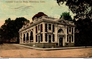 Connecticut Waterbury Colonial Trust Company Bank 1909