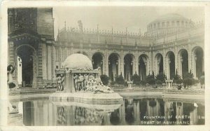 San Francisco California PPIE Exposition 1915 Fountain Photo Postcard 21-7608