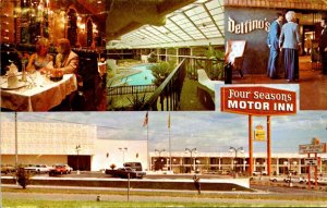 New Mexico Albuquerque Four Seasons Motor Inn 1975