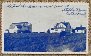 Postcard Ranch Home of Paul Van Burens in Staple, Minnesota~139905