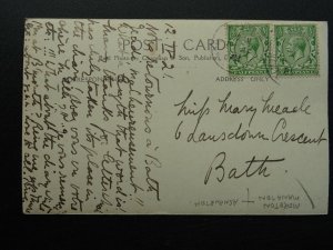 Devon RIPPON TOR & WHITE GATE Signpost Moreton / Manaton & Ashburton c1921 RP PC