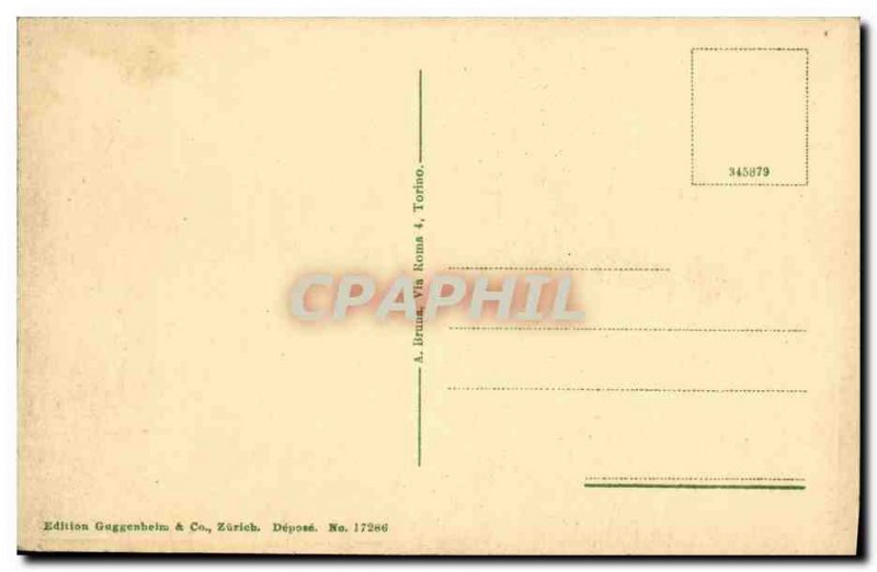 Old Postcard Torino Castello Medioevale