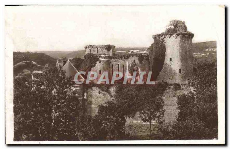 Postcard Old Tonquedec C N Le Chateau Set Cote Sud View
