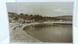 Vintage Postcard The Harbour Lyme Regis Dorset 1952