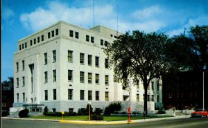 Marinette, Wisconsin - The Marinette County Court House - in the 1950s