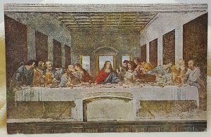 Il Cenacola Leonardo di Vinci Milan Vintage Postcard