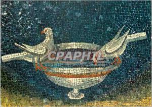 Postcard Modern Ravenna Galla placidia (VIs) that pigeons are drinking