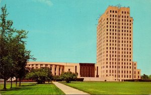 North Dakota Bismarck State Capitol Building 1970