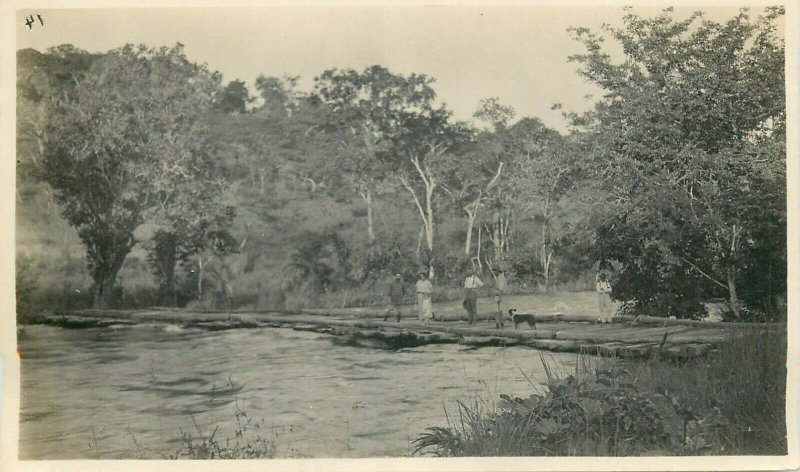 Belgian Congo real photo colonial social history 