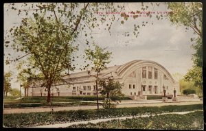 Vintage Postcard 1911 New Gym, Northwestern U., Evanston, Illinois (IL)